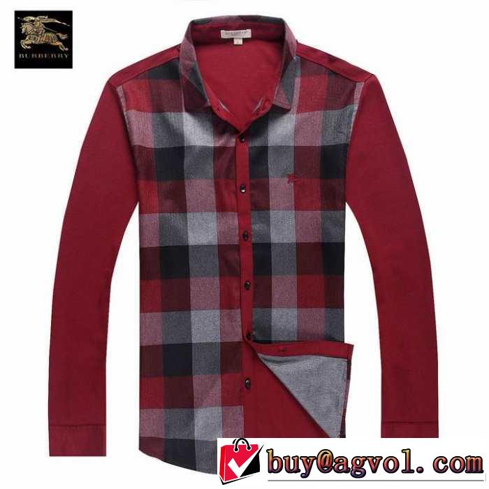 大特価 2014秋冬 burberry バーバリー 長袖シャツ 2色可選 