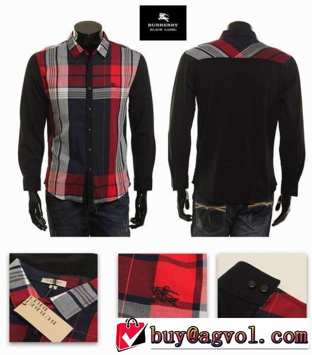 欧米雑誌 2014秋冬 burberry バーバリー 長袖シャツ