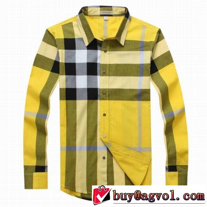 2014秋冬 超レア burberry バーバリー 長袖シャツ 2色可選