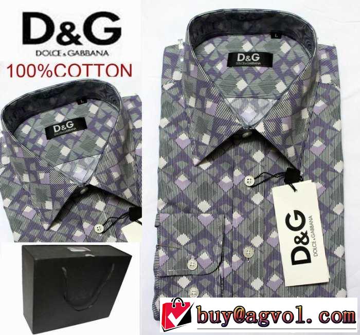 2014秋冬 dolce&gabbana ドルチェ＆ガッバーナ 存在感◎ 長袖シャツ