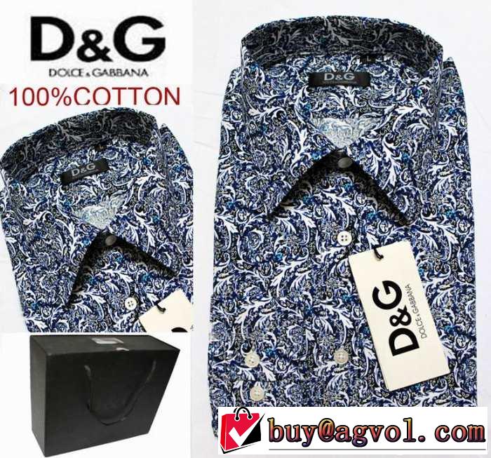 2014秋冬 dolce&gabbana ドルチェ＆ガッバーナ 入手困難 長袖シャツ