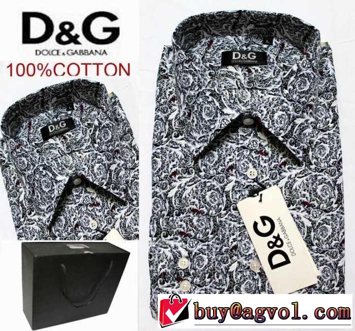 2014秋冬 贈り物にも◎ Dolce&Gabbana ドルチェ＆ガッバーナ  長袖シャツ
