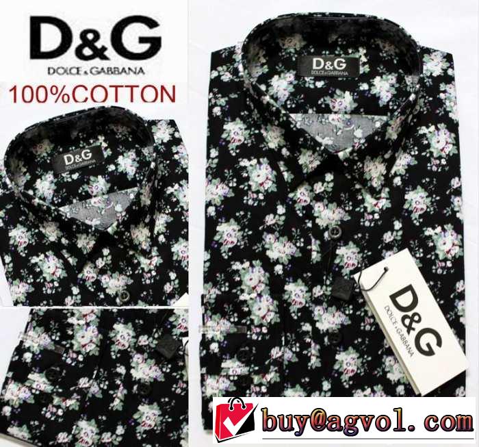 2014秋冬 プレゼントに dolce&gabbana ドルチェ＆ガッバーナ 長袖シャツ