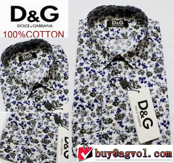 2014秋冬 ～希少 dolce&gabbana ドルチェ＆ガッバーナ 長袖シャツ