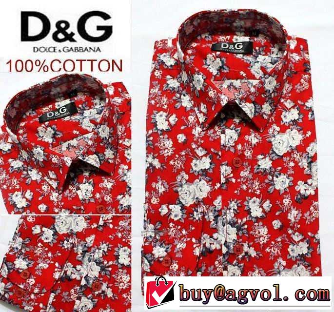 2014秋冬 お買得 dolce&gabbana ドルチェ＆ガッバーナ 長袖シャツ