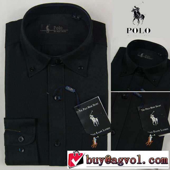 2014秋冬 高級感溢れるデザイン polo ralph lauren ポロ ラルフローレン 長袖シャツ