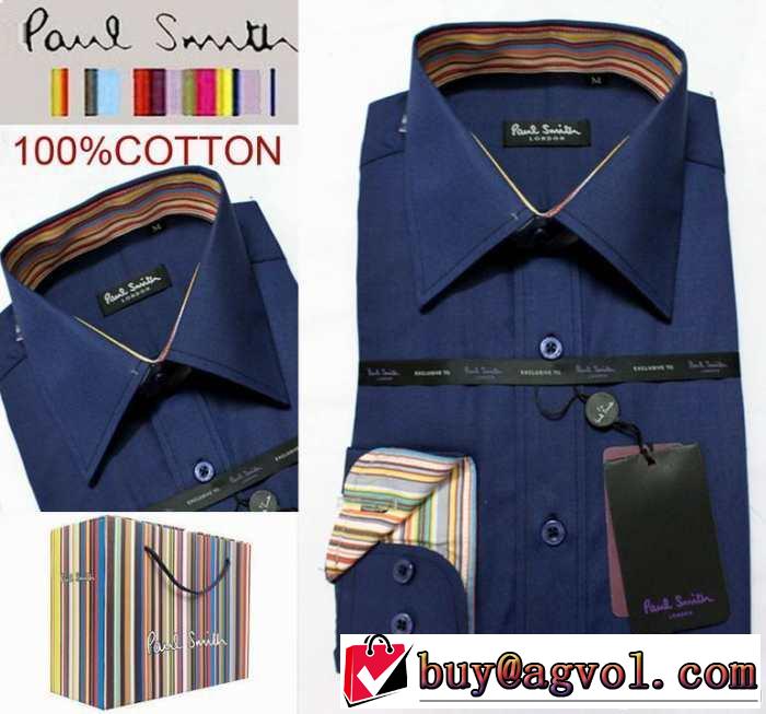 2014秋冬 新入荷 paul smith ポールスミス 長袖シャツ