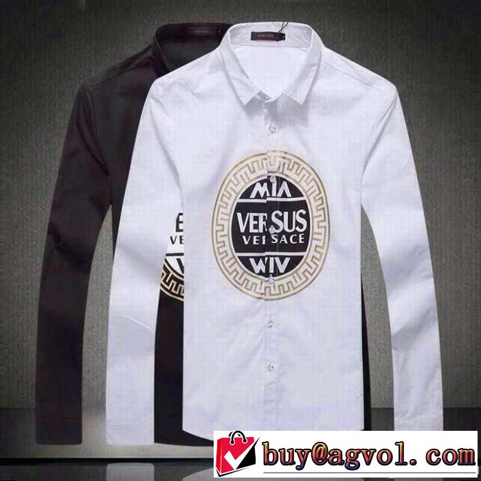 2014秋冬 versace ヴェルサーチ 売れ筋！長袖シャツ 2色可選