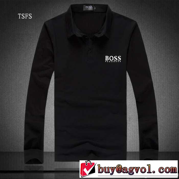 2014秋冬 人気商品 hugo boss ヒューゴボス 長袖ポロシャツ