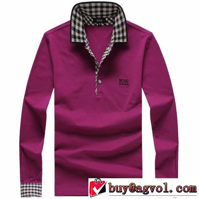 2014秋冬 新品 hugo boss ヒューゴボス 長袖ポロシャツ