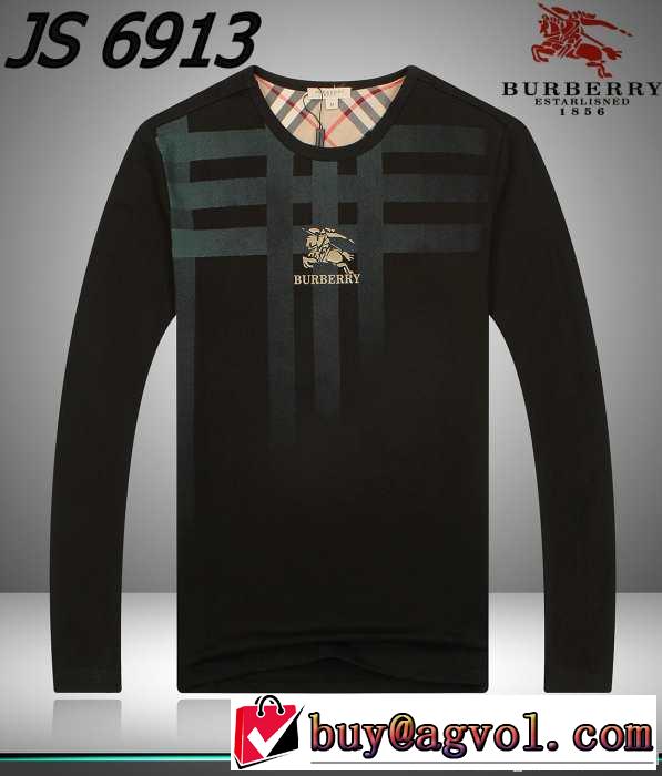 2014秋冬 希少 burberry バーバリー 長袖 tシャツ 3色可選