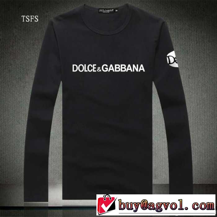 2014秋冬 存在感◎ dolce&gabbana ドルチェ＆ガッバーナ 長袖 tシャツ
