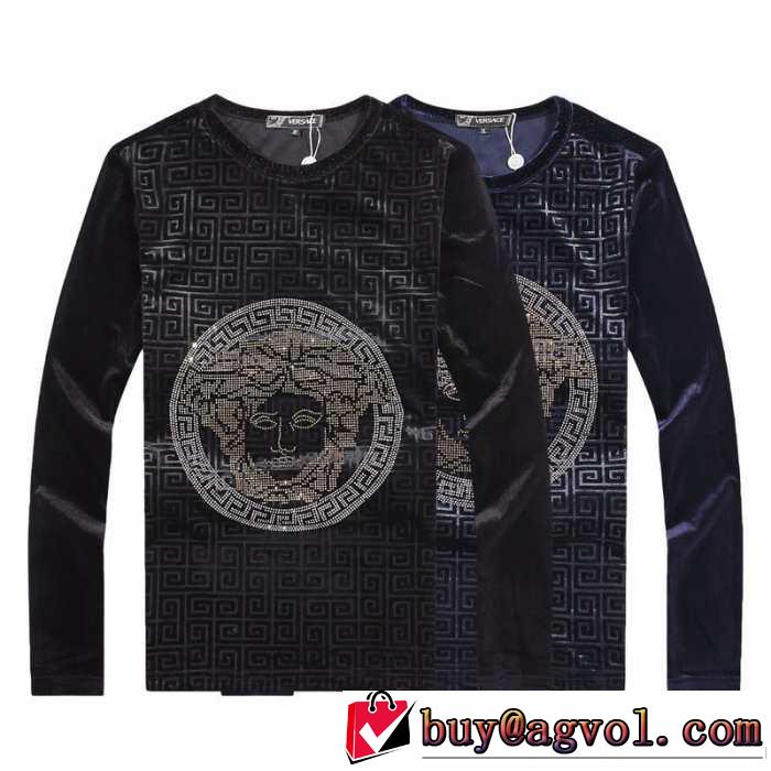2014秋冬 versace ヴェルサーチ 新品 長袖 tシャツ