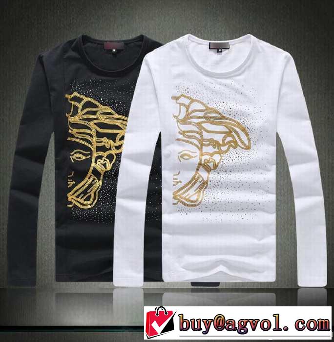 2014秋冬 versace ヴェルサーチ 超レア 長袖 tシャツ