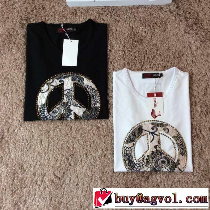 2014秋冬 versace ヴェルサーチ お買得 長袖 tシャツ