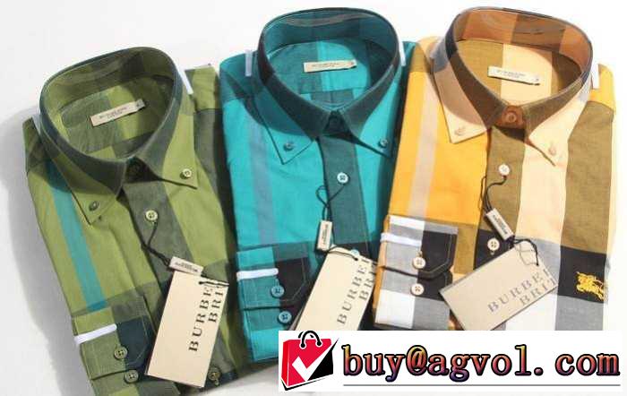 最旬アイテム 2014春夏burberry バーバリー 長袖シャツ 