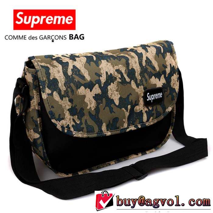 2015春夏 個性派 supreme シュプリーム ショルダーバッグ 4色可選