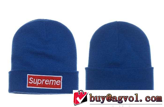 スタイリッシュな印象 2015春夏 supreme シュプリーム 帽子 ニット帽