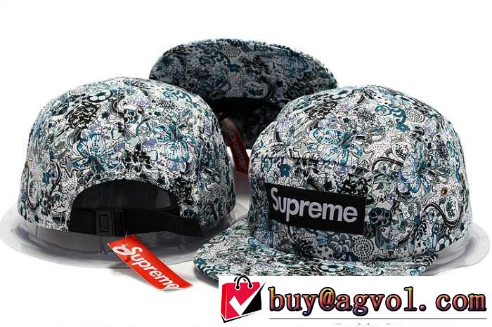 2015春夏 首胸ロゴ supreme シュプリーム 帽子