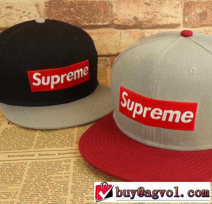 2015春夏 supreme シュプリーム 帽子 大人っぼい 2色可選