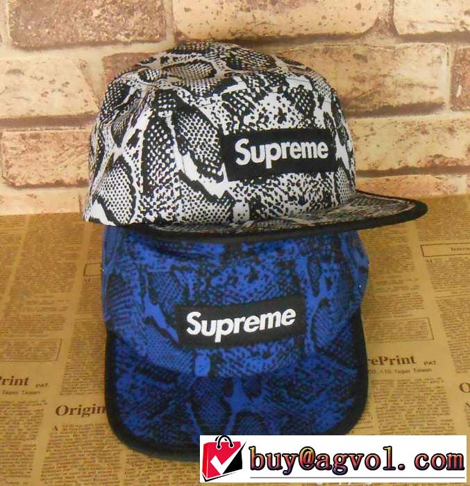 2015春夏 supreme シュプリーム 帽子 存在感のある 2色可選