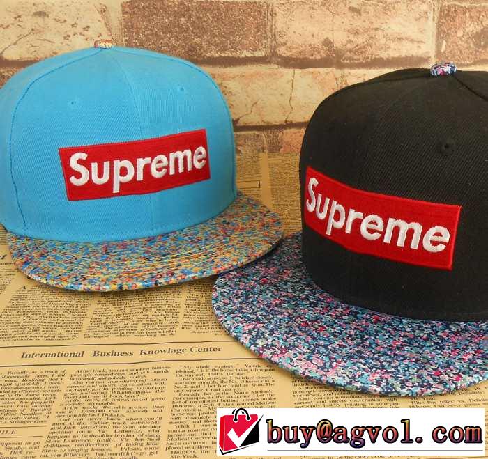 2015春夏 supreme シュプリーム 帽子 完売品！ 2色可選