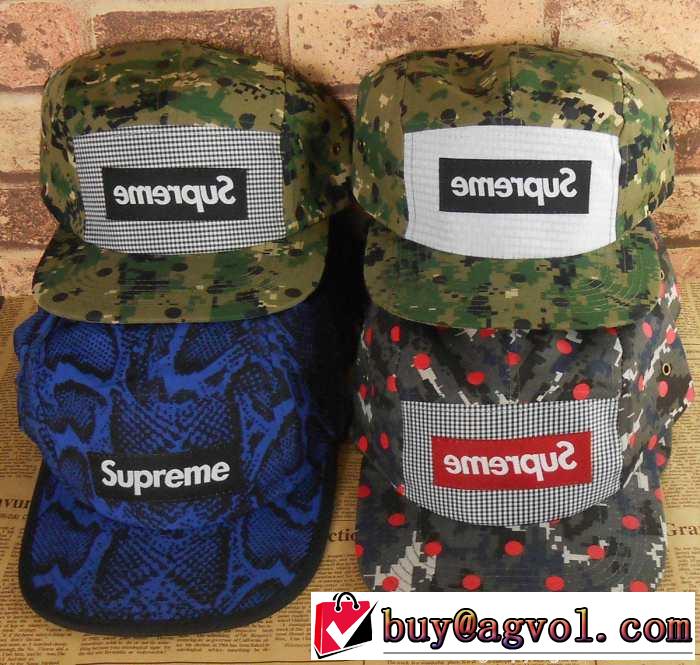 2015春夏 supreme シュプリーム 帽子 大特価 5色可選