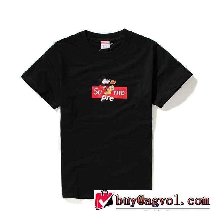 首胸ロゴ 2015春夏 supreme シュプリーム 半袖 tシャツ 2色可選