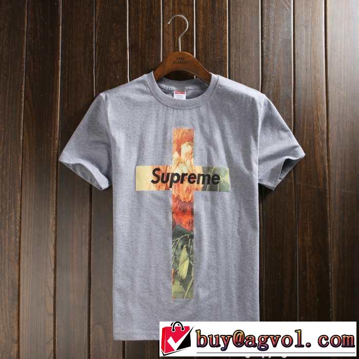 売れ筋！ 2015春夏 supreme シュプリーム 半袖 tシャツ 3色可選