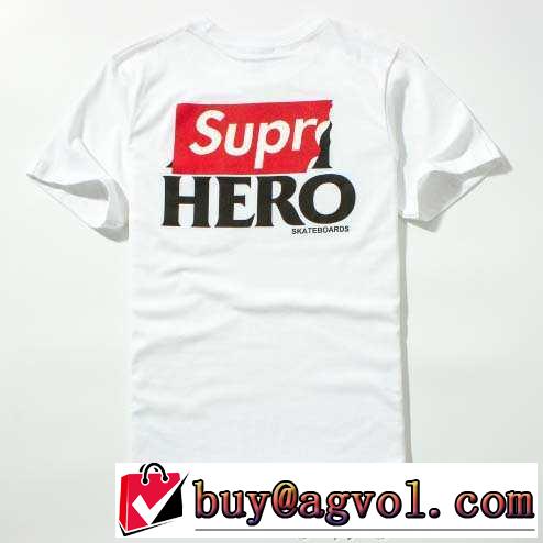 美品！ 2015春夏 supreme シュプリーム 半袖 tシャツ 2色可選