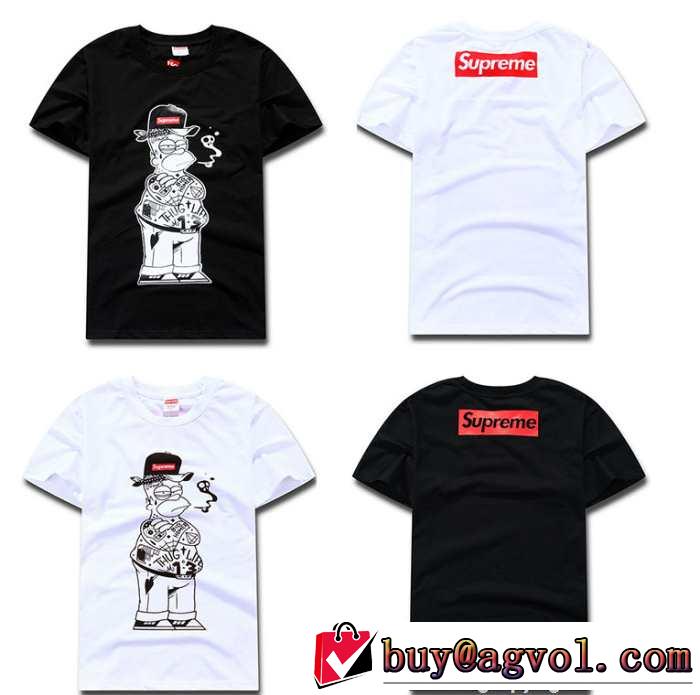 人気商品 2015春夏 supreme シュプリーム 半袖tシャツ 2色可選