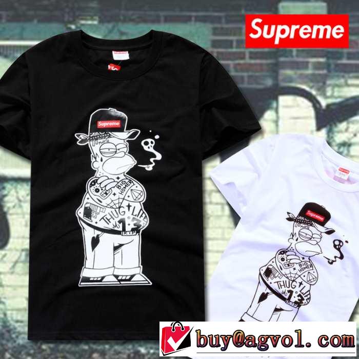 2015春夏 supreme シュプリーム 超レア 半袖tシャツ 2色可選