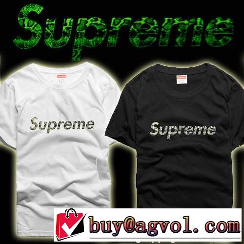 2015春夏 個性派 supreme シュプリーム 半袖tシャツ 2色可選