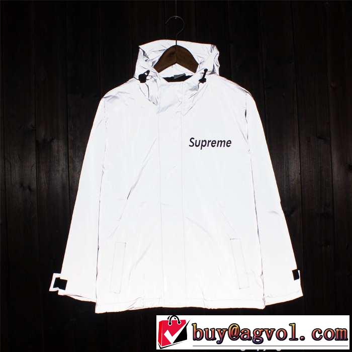 抜群の雰囲気が作れる! 2015春夏 supreme シュプリーム フード付きコート カップルペアルック