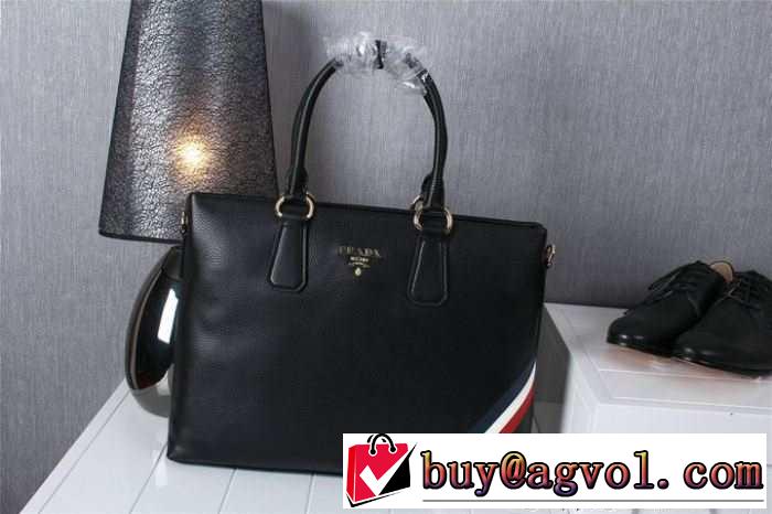 PRADA プラダ 2015 入手困難 メンズ用 手持ち&ショルダー掛け 6657-3