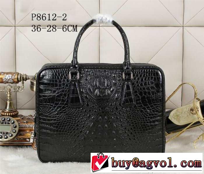 PRADA プラダ 2015 プレゼントに メンズ用 手持ち&ショルダー掛け p8612-2