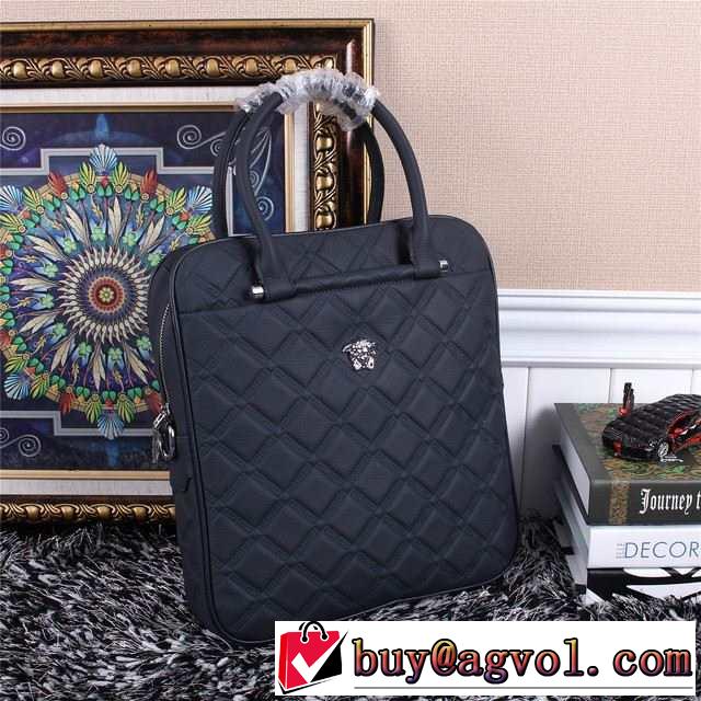 VERSACE ヴェルサーチ 2015 欧米韓流 メンズ用 ハンドバッグ 9846-2