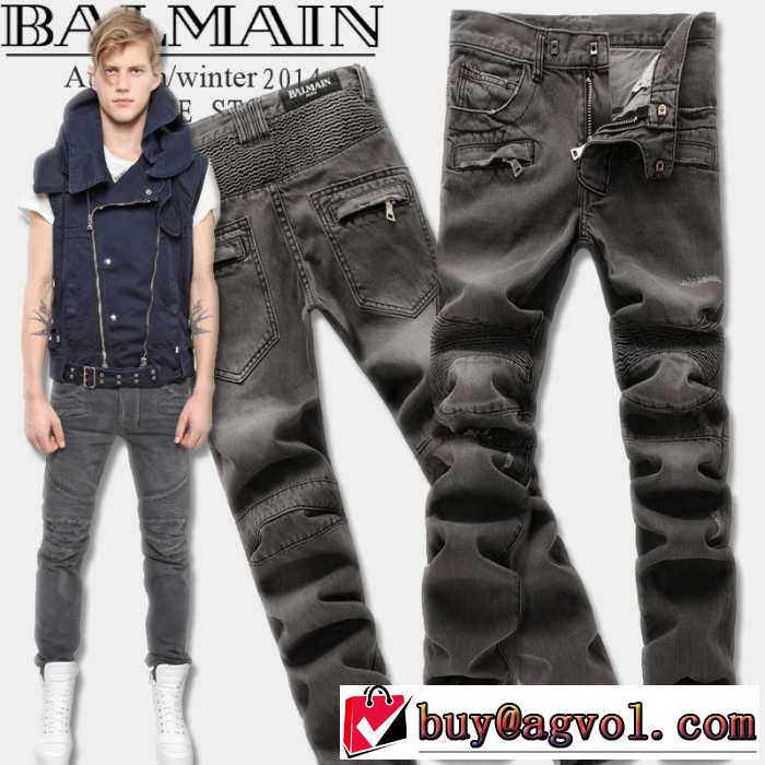 絶大な人気を誇る 2015秋春 バルマン BALMAIN ジーンズ