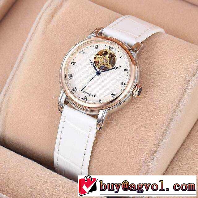 個性派 2015 breguet ブレゲ 自動巻き 女性用腕時計 サファイヤクリスタル風防 7色可選