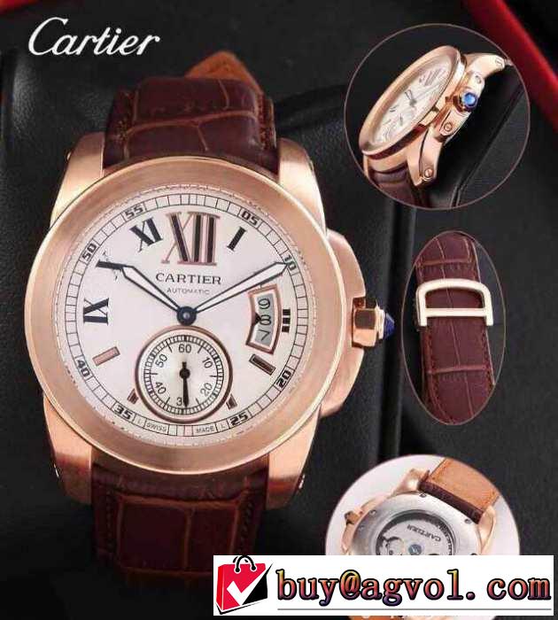 大人のおしゃれに 2015 cartier カルティエ 機械式 男性用腕時計 6色可選 2211721
