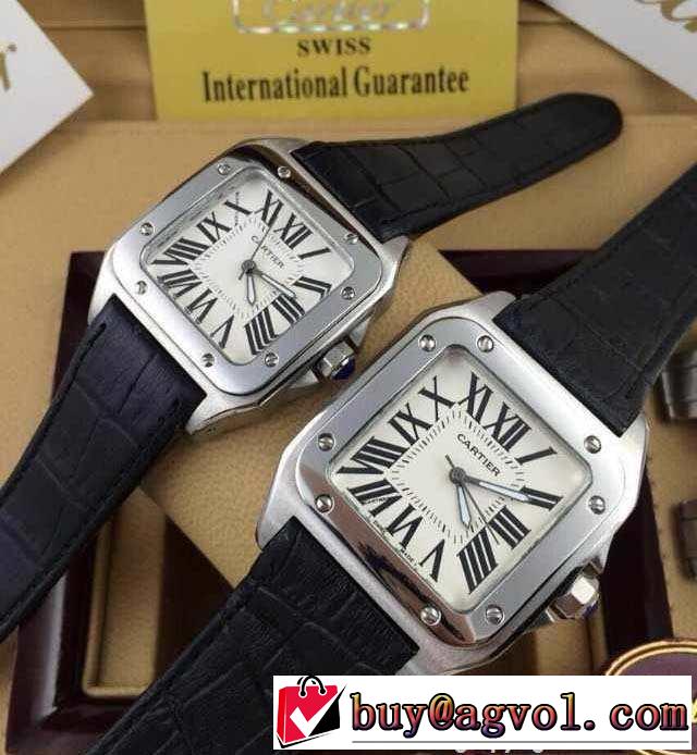 超人気美品◆ 2015 cartier カルティエ 4色可選 恋人腕時計 230560