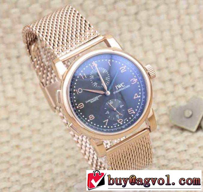 一味違うケーブル編みが魅力満点 2015 iwc インターナショナルウォッチ カン 夜光効果 男性用腕時計 2色可選