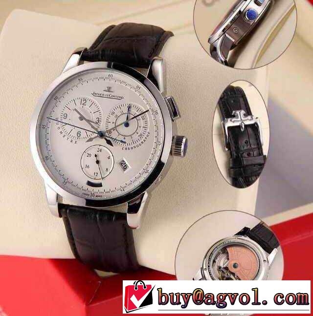 完売品！ 2015 jaeger-lecoultre ジャガールクルト 6針クロノグラフ 日付表示 男性用腕時計 6色可選