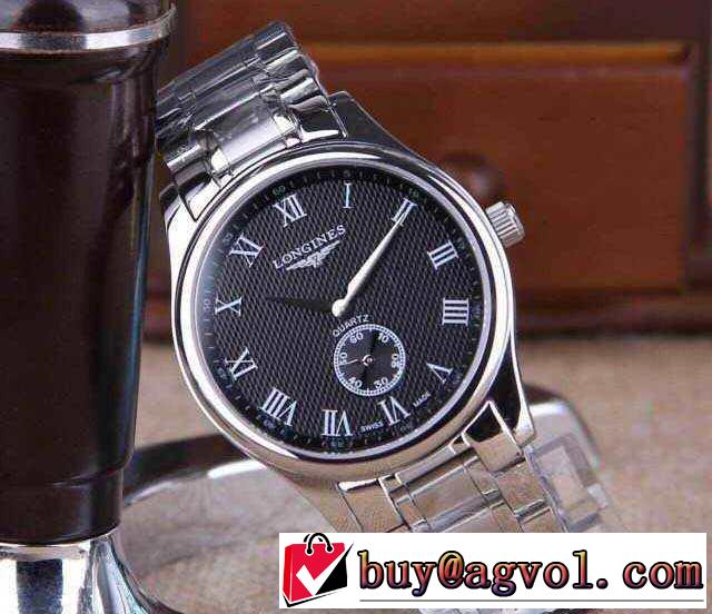 格安！ 2015 longines ロンジン 輸入?クオーツ?ムーブメント サファイヤクリスタル風防 男性用腕時計 2色可選