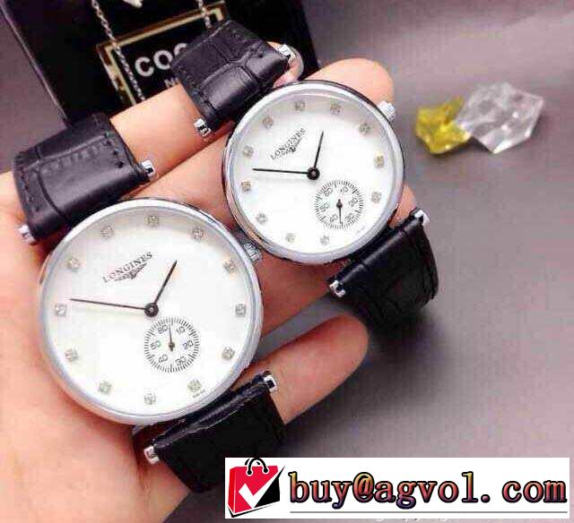 2015 個性派 longines ロンジン クオーツ?ムーブメント 恋人腕時計 5色可選