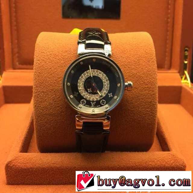 大特価 2015 louis vuitton ルイ ヴィトン 女性用腕時計 スイスムーブメント サファイヤクリスタル風防 5色可選