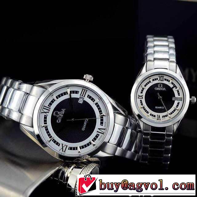 ◆モデル愛用◆ 2015 omega オメガ クオーツ ムーブメント サファイヤクリスタル風防 恋人腕時計 7色可選