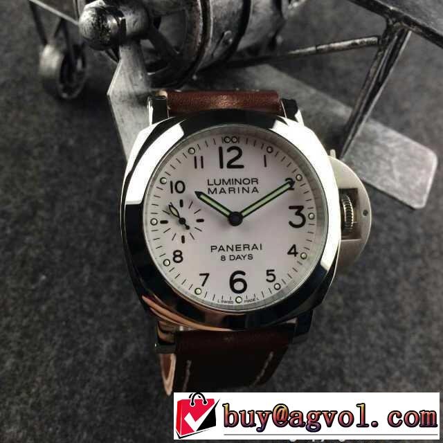 超人気美品◆ 2015 panerai パネライ コーティングガラス 機械式（自動巻き）夜光効果 男性用腕時計