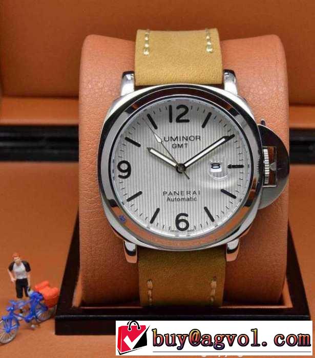 高級感演出 2015 panerai パネライ ミネラルガラス スイスムーブメント 男性用腕時計 4色可選