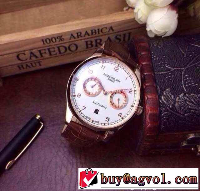プレゼントに 2015 patek philippe パテックフィリップ 2針クロノグラフ 男性用腕時計 2色可選